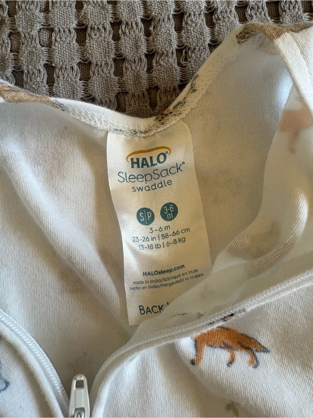 HALO SLEEP SACK - size 3-6m - Picture 4 of 5
